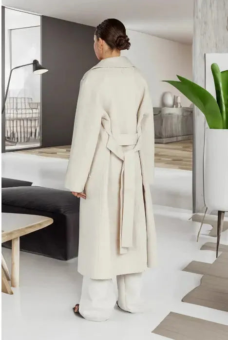 Loose Fashion Long Women's Knitted Cardigan High-grade Sweater Coat - Bellarte Enchanté Loose Fashion Long Women's Knitted Cardigan High-grade Sweater Coat